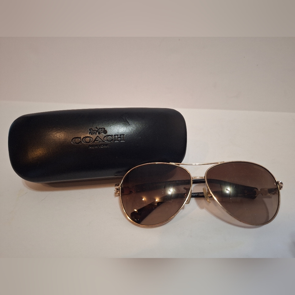 COACH AVIATOR EYEGLASSES  HC7060 L952 WITH CASE